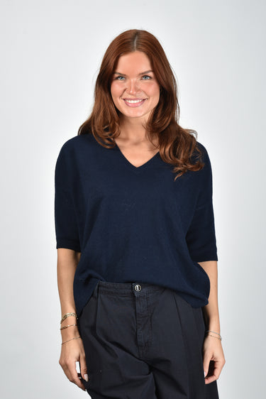 Les Tricots de Lea trui Martinettie 37774 marine