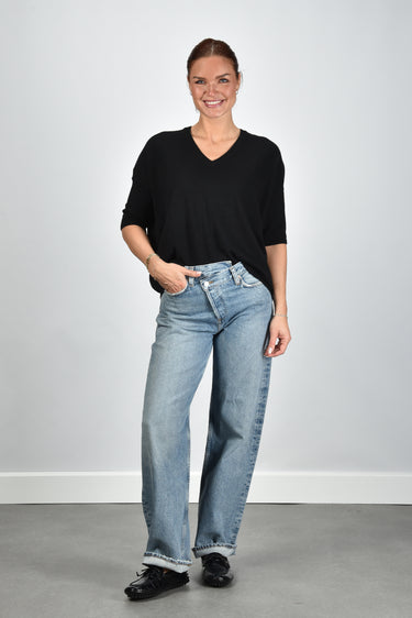 Les Tricots de Lea trui Martinettie 37774 noir