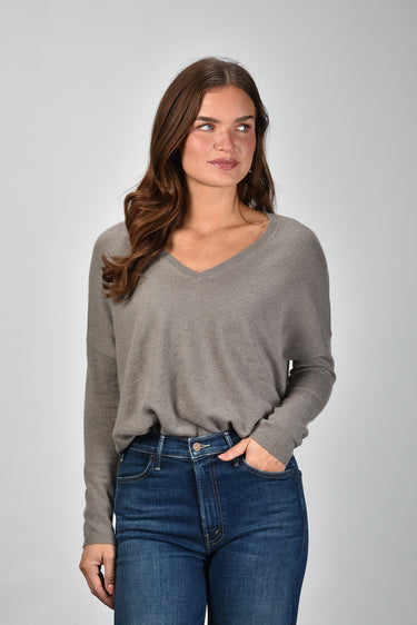 Les Tricots de Lea trui Monjakoe 37049 vison