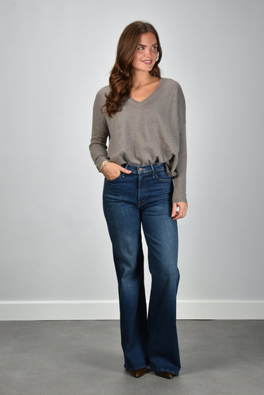 Les Tricots de Lea trui Monjakoe 37049 vison