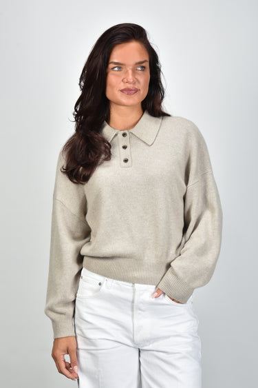 Lisa Yang trui Etta Sweater 2026054 sand