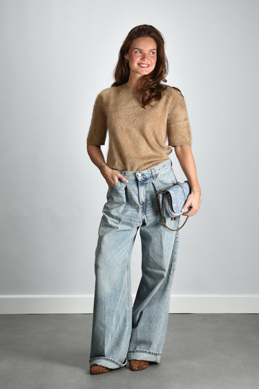 Lisa Yang trui Maren 2026061 toffee brushed