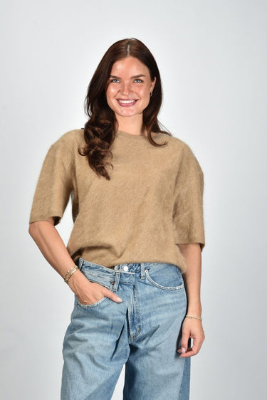 Lisa Yang trui Maren 2026061 toffee brushed