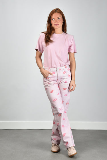 Marant Etoile broek Brinsa PA0617FB-D1H05E pink