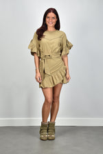 Marant Etoile dress Melicia-Ga RO1183FA-D3J12E light bronze