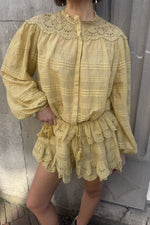 Marant Etoile rok Puria SH0255FA-D1J05E light ochre