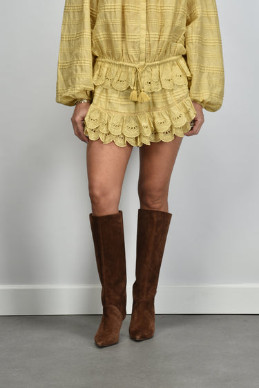 Marant Etoile rok Puria SH0255FA-D1J05E light ochre