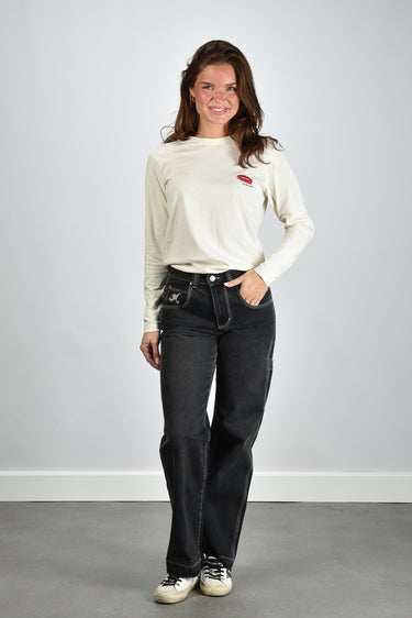 Marant Etoile t-shirt Martine TS0245FA-D1N06E ecru