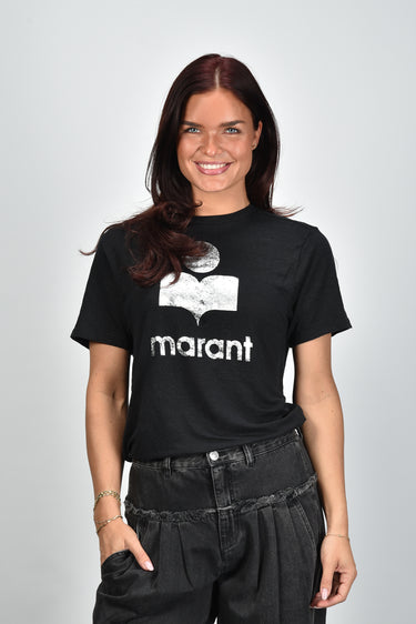 Marant Etoile t-shirt Zewel-Gz TS0001FB-A1N10E black