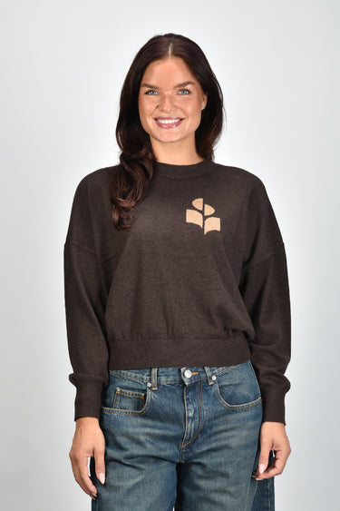 Marant Etoile trui Marisans-Gz PU0053FA-A1X05E chocolate