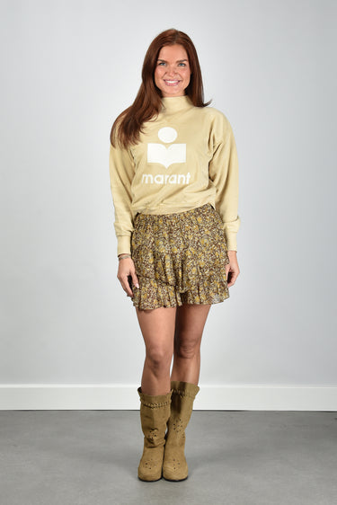 Marant Etoile trui Moby SW0003FA-D1M04E light ochre