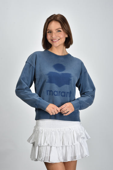 Marant Etoile trui Mobyli SW0011FA-C1M04E indigo