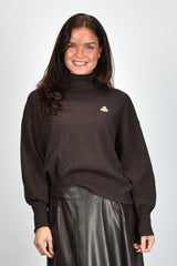 Isabel Marant Marant Etoile trui Nasha PU0663FA-C1L17E chocolate/butter