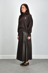 Isabel Marant Marant Etoile trui Nasha PU0663FA-C1L17E chocolate/butter