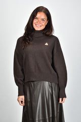Isabel Marant Marant Etoile trui Nasha PU0663FA-C1L17E chocolate/butter