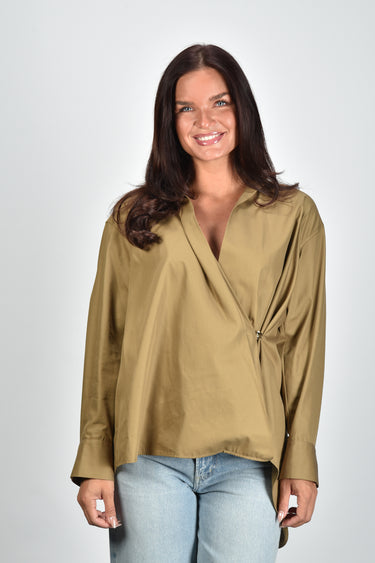Margaux Lonnberg blouse Inga biscuit