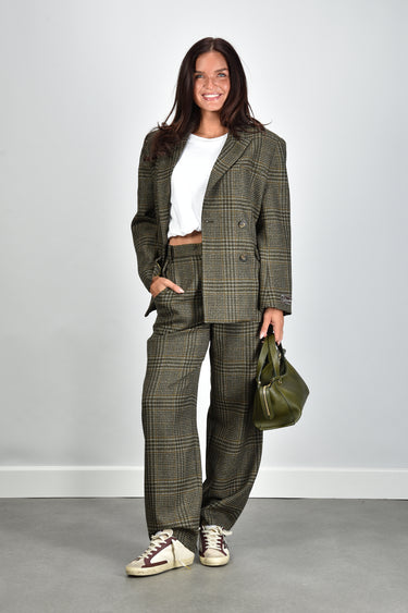 Margaux Lonnberg broek Anthon green check