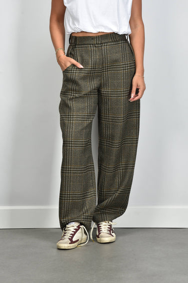 Margaux Lonnberg broek Anthon green check