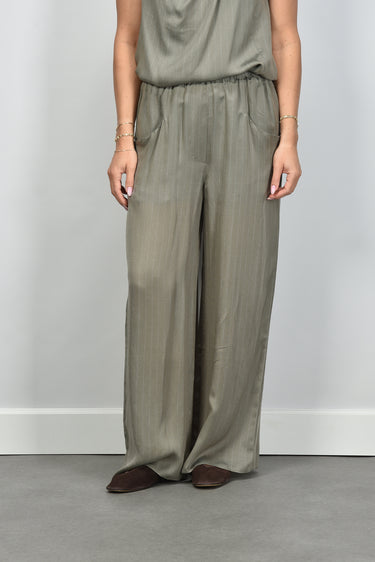 Margaux Lonnberg broek Ned kaki stripes