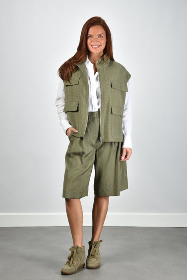Margaux Lonnberg vest Gilma khaki