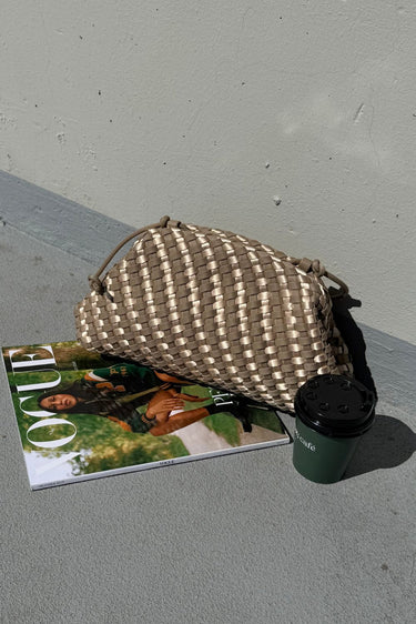 Marrea Clutch Pouch oysters & champagne