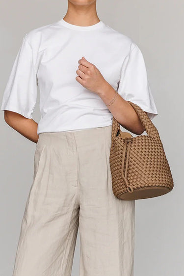 Marrea handtas Basket retro sand