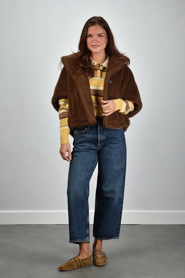 Max Mara gilet Corvino4 001 golden green