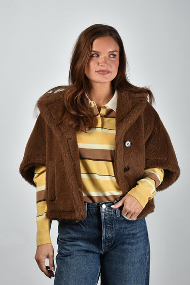 Max Mara gilet Corvino4 001 golden green