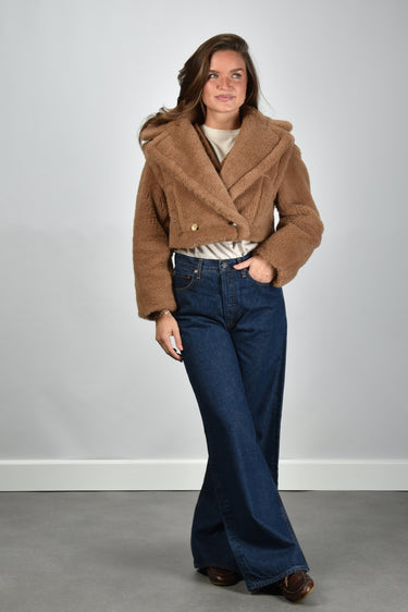 Max Mara jas Santos 001 camel