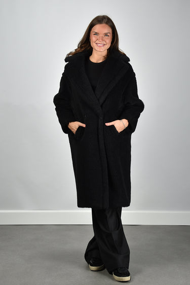 Max Mara jas Tedgirl nero