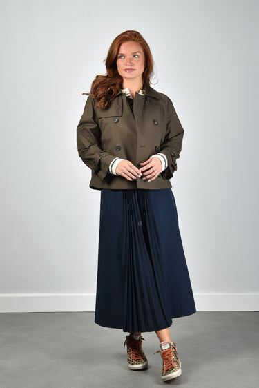 Max Mara jas Tesoro 003 green