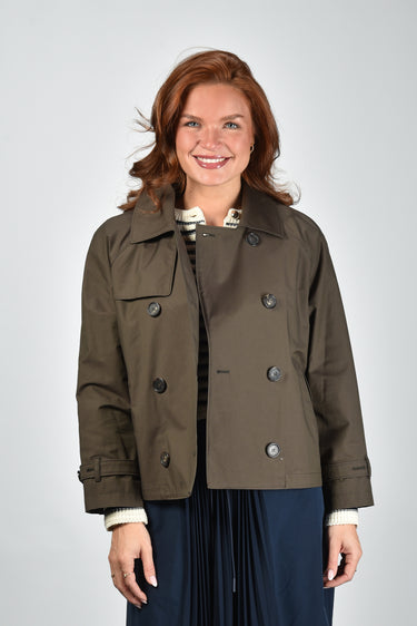 Max Mara jas Tesoro 003 green