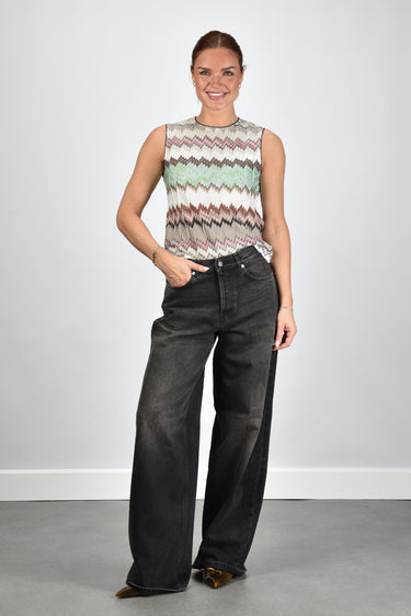 Missoni top DS26SK0K-BR014W multicolored/white base