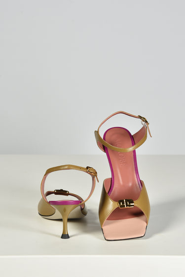 Morobe sandalen Grace Logo 113 sweet olive tri