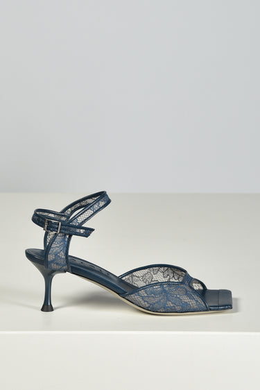 Morobe sandalen Griselda 14 dentelle navy