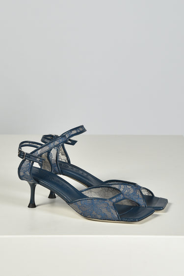 Morobe sandalen Griselda 14 dentelle navy