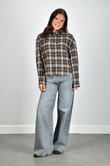 Mother jeans Ditcher Roller Sneak 10395-515/A drawing a blank