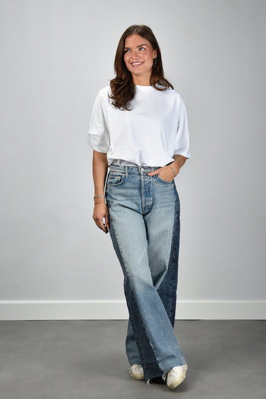 Mother jeans Pipe Dream Button Sneak 11316-1085 blinded by the dark