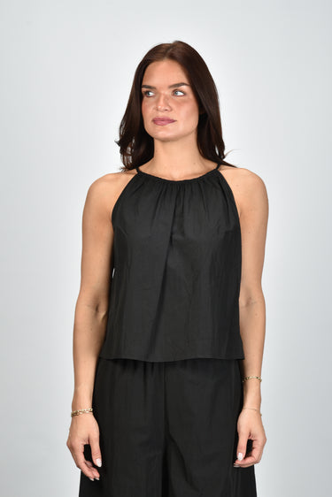 N-AEVY top Liora black