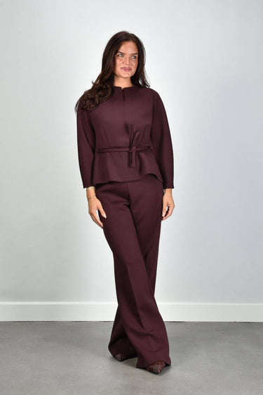 NATAN blouse FRIDA-J8ZN01-125 aubergine