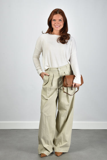 Nine In The Morning broek Giordana 9SS26-GIR02 beige