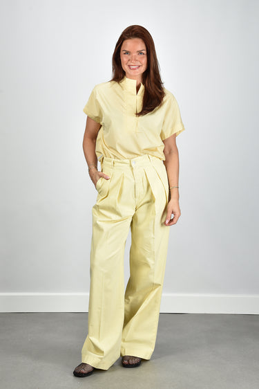 Nine In The Morning Giordana trousers 9SS26-GIR02 yellow