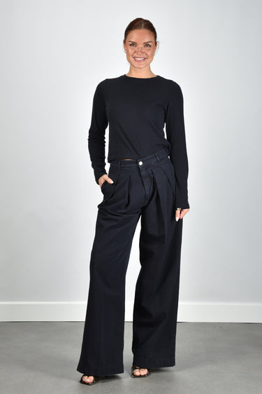 Nine In The Morning broek Giordana 9SS26-GIR02 navy