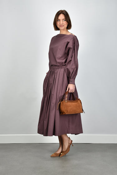 Nine In The Morning rok Lilia 9SS26-LIL06 burgundy