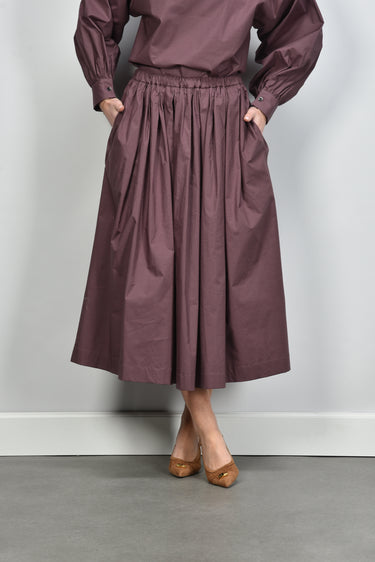 Nine In The Morning rok Lilia 9SS26-LIL06 burgundy