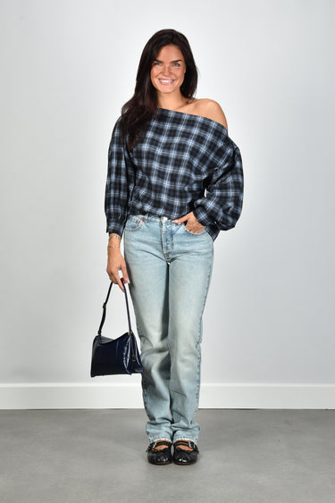 Nine in the Morning top Cuba 9FW26-CBA07 check