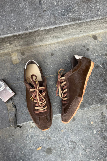 Nubikk sneakers Billy Lou 21088900 dark brown pony