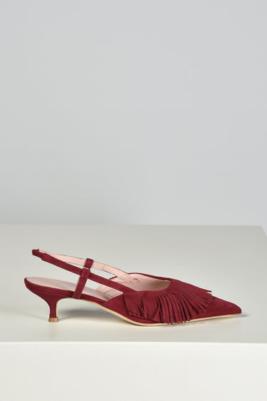 Odare pumps Emily camoscio bordeaux