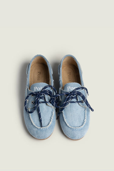 Posa loafers Brushed Denim PW52-405 light blue
