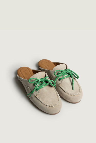 Posa loafers Mule PW48-103 light taupe